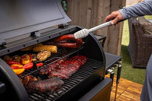 Pit Boss 850 Navigator Series WiFi & Bluetooth Wood Pellet Grill & Smoker, Flame Broiler and LCD Digital Controller, 932-Sq. In. Cook Space, 180°F to 500°F Temp Range, Meat Probe, 30 lb. Hopper