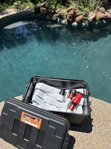 100' FireFighter1 Extension - REQUIRES PRIMARY FireFighter1 Hose to connect to - Providing Instant Access to Pool Water During a Fire Emergency