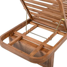 Merax Acacia Wood Chaise Lounge Chair Outdoor Set of 4