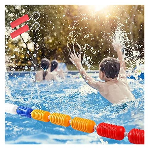 Swimming Pool Swimming Safety Partition Rope, Swimming Safety Rope Floating Safety Rope 1/2/3/4/5/6/7/8/9/564M Swimming Divider for Inground s/Beaches/Hazardous Areas, Equipment for Swimming