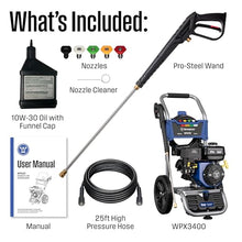 Westinghouse WPX3400 Gas Pressure Washer, 3400 PSI and 2.6 GPM, Onboard Soap Tank, Spray Gun and Wand, 5 Nozzle Set, for Cars/Fences/Driveways/Homes/Patios/Furniture