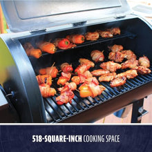 Pit Boss 440 Mahogany Series Wood Pellet Grill & Smoker with Flame Broiler and LED Digital Controller, 518-Sq. In. Cooking Space, 180°F to 500°F Temperature Range, 5 lb. Pellet Hopper, Brown