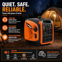 LIFAN 4800W Dual Fuel Inverter Generator, 30A RV Ready Remote Start
