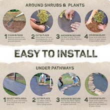 Dewitt Pro-5 Heavy-Duty Weed Barrier Fabric, 5 oz, 6 x 250 Feet, 8-Pack