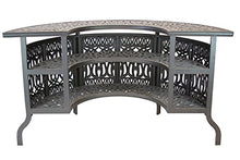 Patioland Elizabeth Outdoor Patio 5pc Party Bar Set Cast Aluminum Dark Bronze