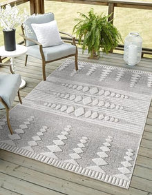 NEW HOME Prestige Modern Scandinavia Textured Area Rug Natural