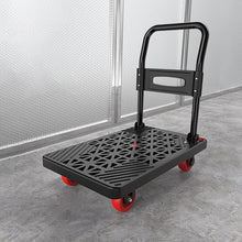 Platform Truck Folding Trolley Lightweight Trolley Flatbed Trolley Household Transport Trolley Trailer Express Trolley Heavy Duty Trolley(Medium)