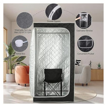ZDGsrgWRG 4L Portable Sauna Steam Generator Steamer Machine Remote Control