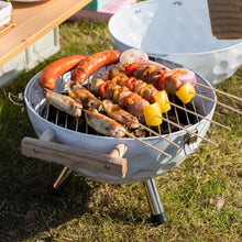 Charcoal Grill, Portable Charcoal Grill, BBQ Grill, Small Tabletop Grill for Outdoor Cooking Camping, Picnics, Backyard, Balcony