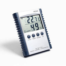 ASWRTYJO ABS External Probe Digital Electronic Temperature Humidity Meter Indoor Outdoor