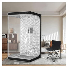 ZDGsrgWRG 4L Portable Folding Personal Steam Sauna Tent Set Remote Control