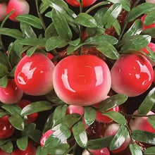Artificial Bonsai Tree Jade Carving Peach Tree Large Jade Peach Tree Bonsai Living Room Home Accessories Crafts Plant Company Decoration Office Decoration Bonsai
