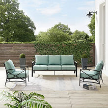 Crosley Furniture Kaplan 3-Piece Sofa Patio Set