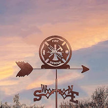 Weathervane Weather Vane Roof Mount Wind Direction Indicator Measuring Tool Outdoor for Farm Scene Garden Stake (Style3) (Style4)