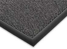 Legendary Doormats Super Berber Matting with Rubber Edging 12' x 12' Black Shadow