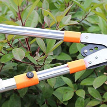 EliteBloom Pruning Shears, Telescopic Anvil Garden Tree Loppers Easy Cut for Secateur Quality Gardening- Heavy Duty Ratchet Lopper Extendable 66-101 Cm,
