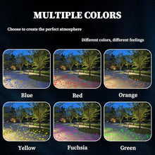 GwlThixion Christmas Projector Lights, Mobile Firefly Light with Remote Control, Landscape Lighting, Throwing Distance 20m, for Holiday, Party, Wedding, Garden House 25W-Magenta