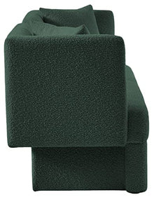 Meridian Furniture Marcel Collection Modern Loveseat Green