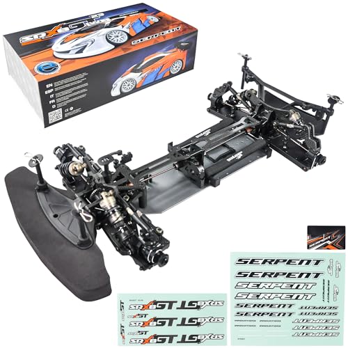 Serpent SRX8 GTE LWB 1/8 On-Road RC Car Kit with Carbon Fiber & CNC Aluminum Parts