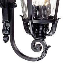Casa Marseille 31" High Black Traditional Large Outdoor Wall Light Fixture