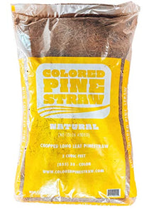 Longleaf Pine Straw - Mulch - Non-Colored - 90 Bags per Pallet - 2,250 Sq. Ft.
