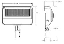 RAB X34-250SF High Output Field-Adjustable Floodlight (250W Slipfitter, 120-277 Volts)