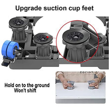 FENOKD Large Outside Plant Container Base Stand Double Tube Washing Machine Stand Pedestal Adjustable 59-78cm Mobile Base Heavy Duty Multi-Functional and Adjustable Furniture Ca