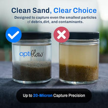 OptiFlow Premium Pool Filter Sand with Pure Silica Formula, 50 lb, 56-Pack