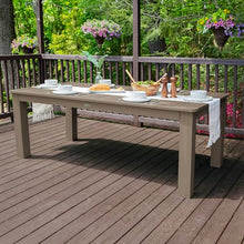 highwood Lehigh 7pc Rectangular Dining Set 84" x 42", Woodland Brown