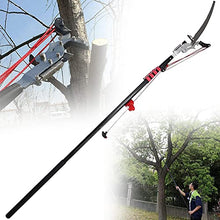 Professional Telescopic Tree Pruner Pole Saws Extendable Pruning Saw Gardening Landscaping Branch Saw Lopper Tools with Tempered Steel Blade Saw for Sawing and Shearing,5.4m/18FT