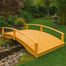 Keystone Amish Co. Cedar Japanese Garden Bridge, 4' x 10', Unfinished