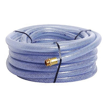 Underhill UltraMax Commercial Garden Water Hose 75 ft, Flexible, Anti-Kink, Non-Conductive, 600 psi, H10-075C, 1 Inch x 75 ft, Clear