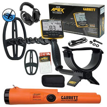 Garrett ACE Apex Metal Detector Bundle, Multi-Frequency, Z-Lynk