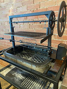 Total Control Santa Maria Grill Attachment for PK Grills (Santa Maria Attach. w/Rotisserie for PK Original)