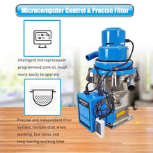 Yokoma Vacuum Loaders Vacuum Feeder Auto Material Loader 300G Hopper Feed Machine Suction Feeding Machine Plastic Suction Feeder for Feeding Plastic Granules, 220V Single-Phase