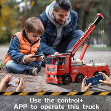 Mould King Tow Truck Technic Building Kit Red