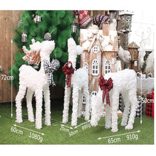 Usknxiu Christmas Decorations Lighted Reindeer Kit Light Up Reindeer Outdoor Christma Home Decoration Christmas Deer Family 3Pack