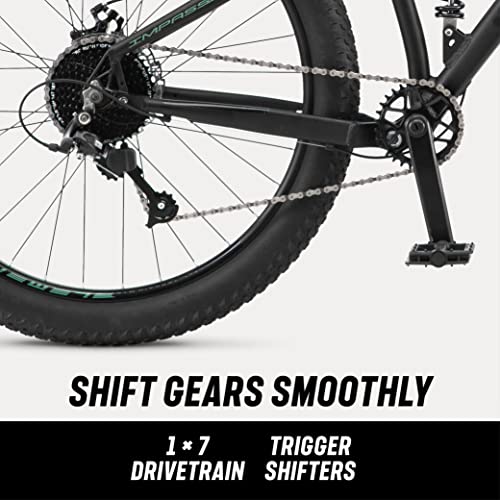 Mongoose Impasse Mountain Bike Matte Black