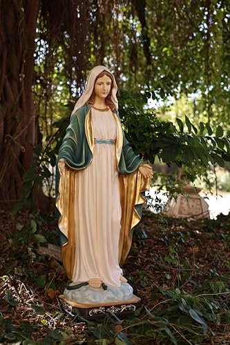 Hi-Line Gift Ltd. 39in Virgin Mary Figure Statue Religious Decor Indoor/Outdoor