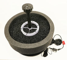 Custom Pro 3000 Floating Pond Aerator and Fountain with Multi Tier Nozzle and LED Light Ring Multicolor