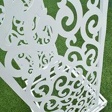 MELPHI Garden Arch Arbor Trellis for Climbing Plants Outdoor, Yard, Garden, Climbing Plants with Decorative,Outdoor Wedding Arch