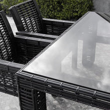 Dulles Glass 40 inch Square Glass Table Top - Tempered - 1/4" Thick Glass Surface, Safe Flat Polished, Eased Corners, Multipurpose for Dining Table, Patio, Coffee and End Table