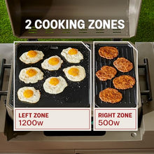 TYTUS Rolling Outdoor Kitchen Island Cart, Electric Griddle & Cover
