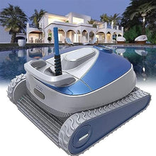 KANGJIEM Automatic Robotic Pool Vacuum Cleaner, Wall Climbing Pool Cleaning Robot, Powerful Suction Lasts 90 Mins, Ideal for Above-Ground Pools