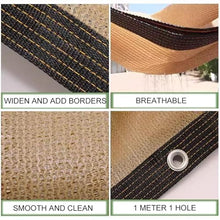 HUJZJY Shade Net 33x59ft, Shade Cloth Cover, Privacy Screen Shade Fabric Cloth, Shade Cloth, Sun Shade Cloth with Reinforced Grommets for Outdoor Patio Canopy Porch Pergola Cover