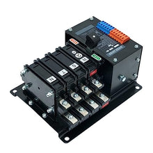 YES1-63N-4P PC Grade Double Power Automatic Transfer Switch for Generator 63A Load Switching Arc extinguishing Chamber