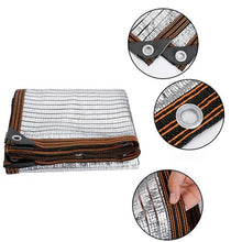 Sun Shade Cloth with Grommets, UV Resistant Shade Mesh Netting, Sunblock Shade Cloth Outside, Heat Insulation Shading Net, for Cars, Dogs, Outdoor, RV, Patio