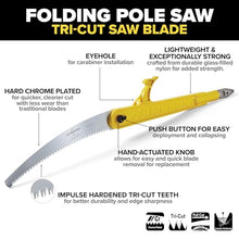 Jameson BL-Series Pro-Climber Kit, 12 ft – Includes Fiberglass Extension Poles, Pulley Pruner, Folding Pole Saw, and Limb Raiser – Lightweight and Durable Tree Trimming Tool Set for Professionals
