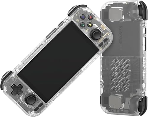 HSJFS Retroid Pocket 4Pro Retro Game Console 4.7in 8G/128G Crystal