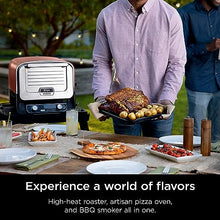 Ninja Woodfire Oven & Smoker, 8-in-1, Heats to 700°F, Terracotta Red, OO101